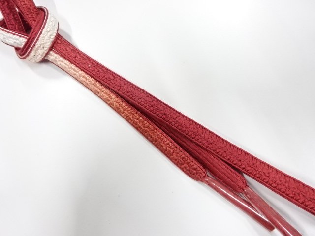 未使用品　正絹　手組帯締め